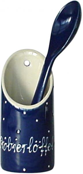 Probierlöffel blau 3 Punkt