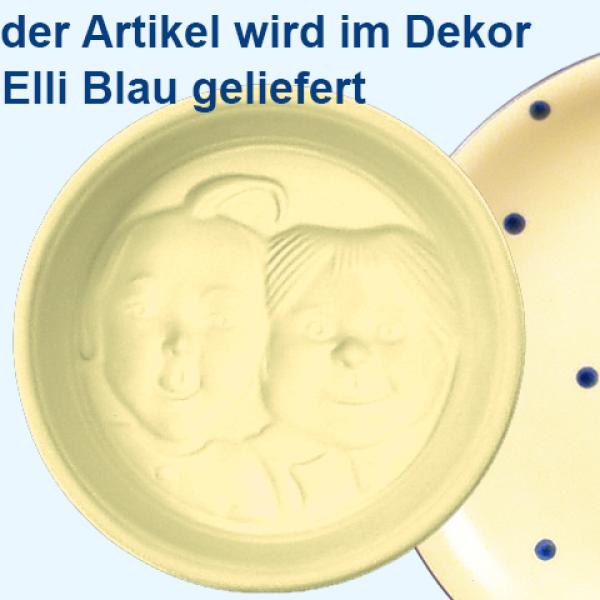 Puddingform Max & Moritz Elli blau