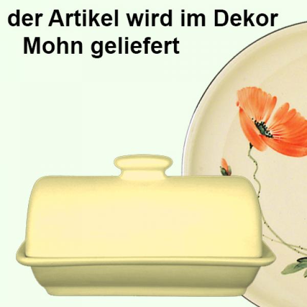 Rollenbutterdose Mohn