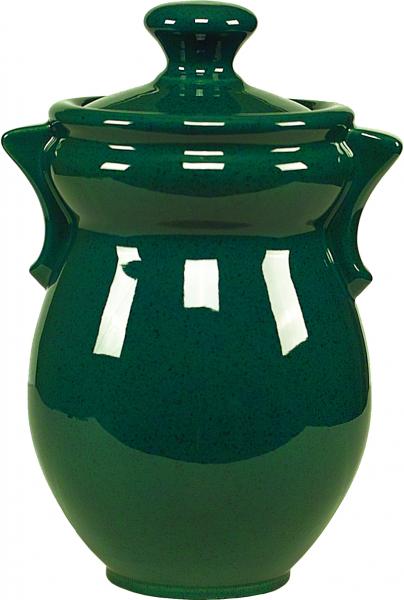 Rumtopf grün Sprenkel