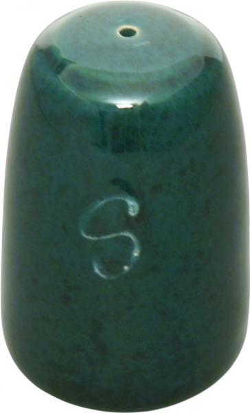 Salzstreuer grün Sprenkel