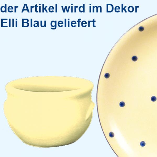 Schmalztopf 100 ml Elli blau