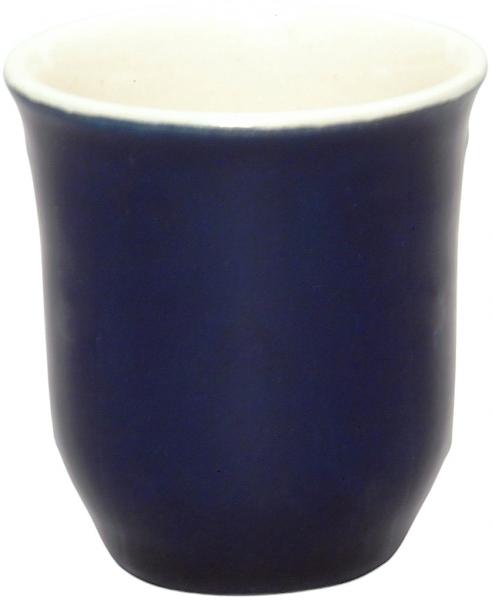 Schnapsbecher glänzend blau