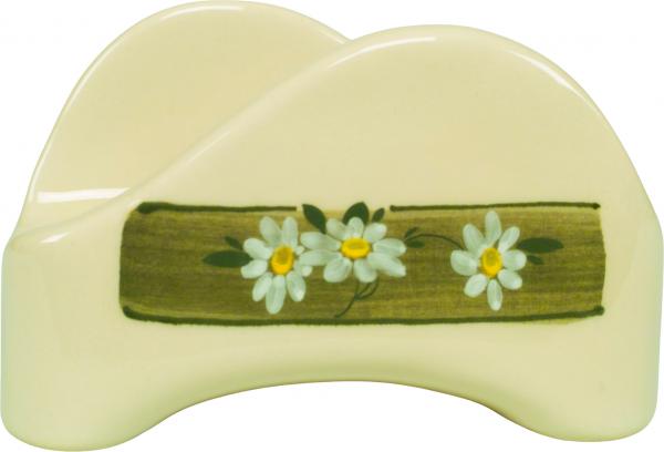 Serviettenhalter Dekor Margueritenblume