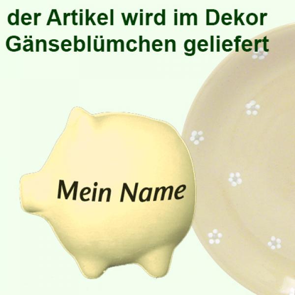 Sparschwein klein Gänseblümchen