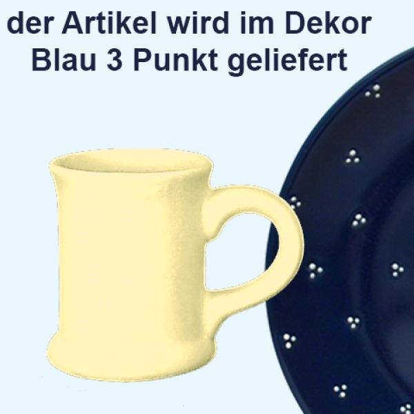 Stamper blau 3 Punkt