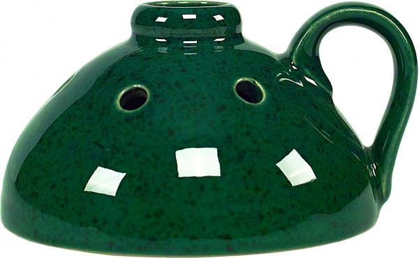 Steckvase grün Sprenkel