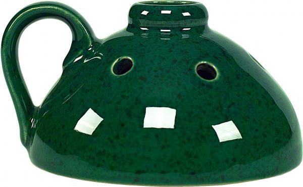 Steckvase grün Sprenkel