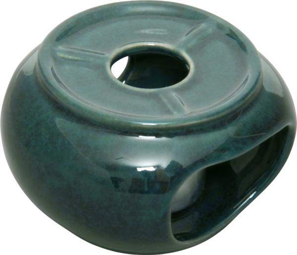 Stövchen klein grün Sprenkel