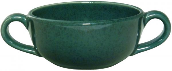 Suppentasse obere grün Sprenkel