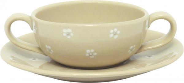 Suppentasse komplett Gänseblümchen