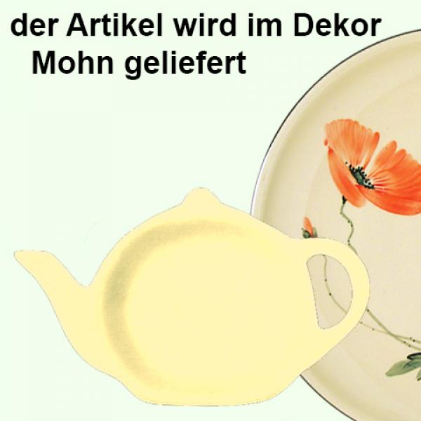 Teebeutelablage Mohn
