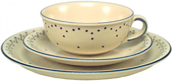 Teegedeck matt hell 1 Punkt