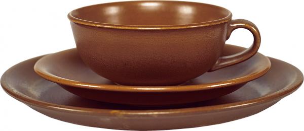 Teegedeck braun