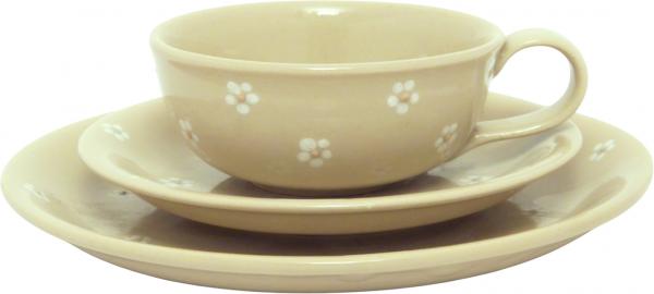 Teegedeck Gänseblümchen