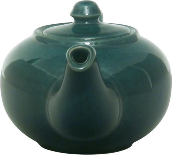 Teekanne 0,4 l grün Sprenkel