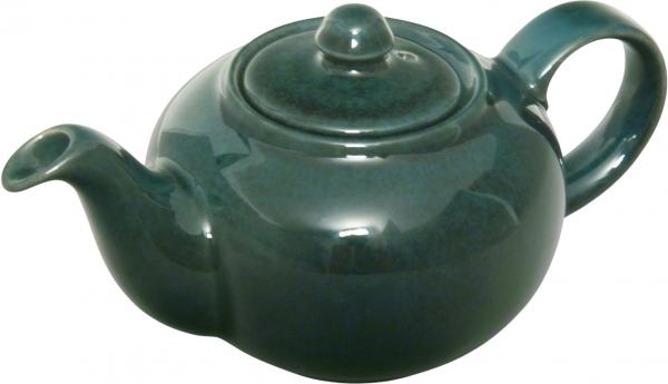 Teekanne 0,4 l grün Sprenkel