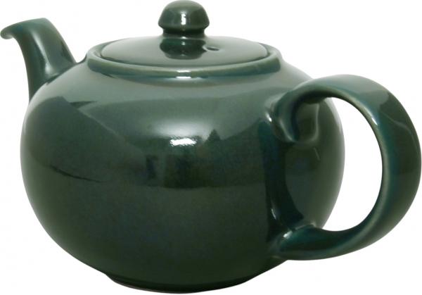 Teekanne 0,6 l grün Sprenkel