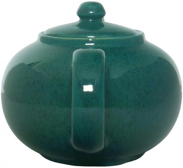 Teekanne 1,2 l grün Sprenkel