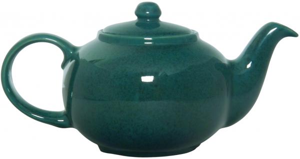 Teekanne 1,2 l grün Sprenkel