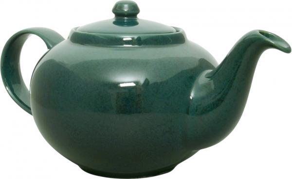 Teekanne 2,0 l grün Sprenkel