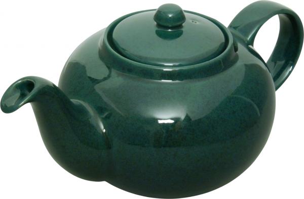 Teekanne 2,0 l grün Sprenkel