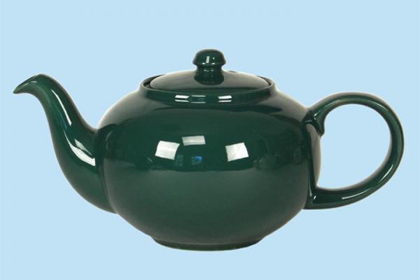 Teekanne 0,6 l glänzend grün - 2.Wahl