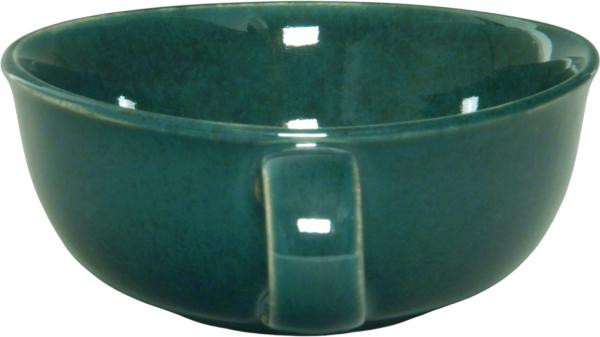 Teeschale grün Sprenkel