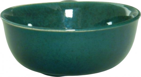 Teeschale grün Sprenkel