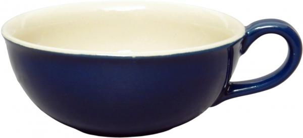 Teetasse Roxi groß glänzend blau