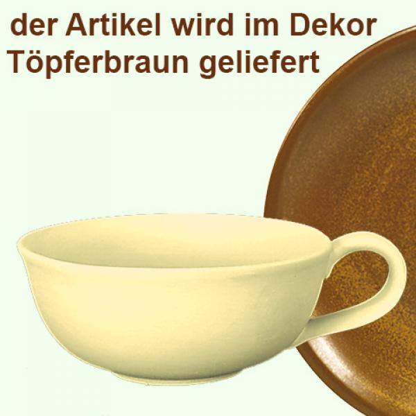 Teetasse Roxi groß braun