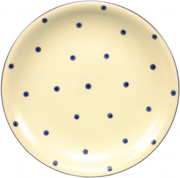 Teller 24 flach Elli-blau