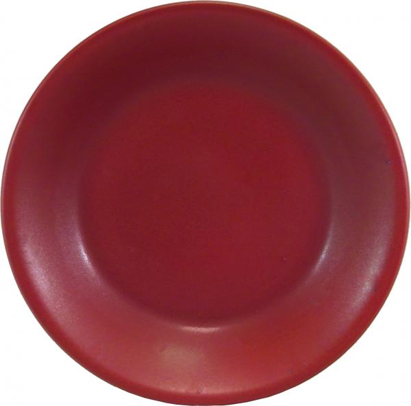 Teller 24 tief matt bordeaux