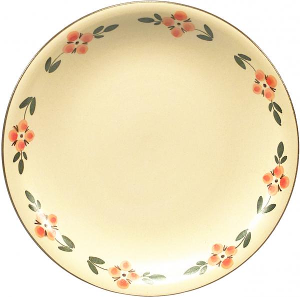 Teller 29 flach Wilde Rose