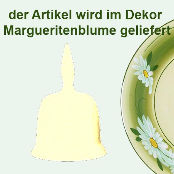 Tischglocke klein Dekor Margueritenblume