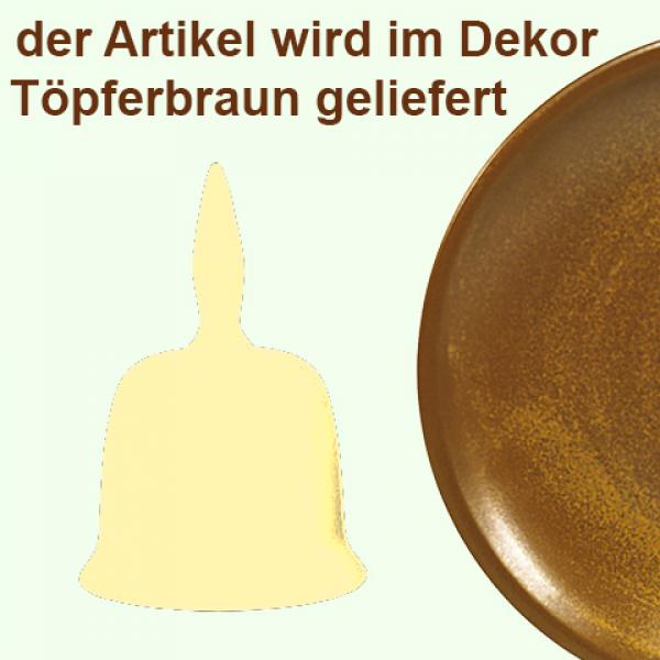 Tischglocke klein braun