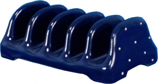 Toasthalter blau 3 Punkt