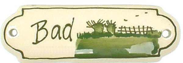 Türschild mit Schrift (1Zeile) Landart