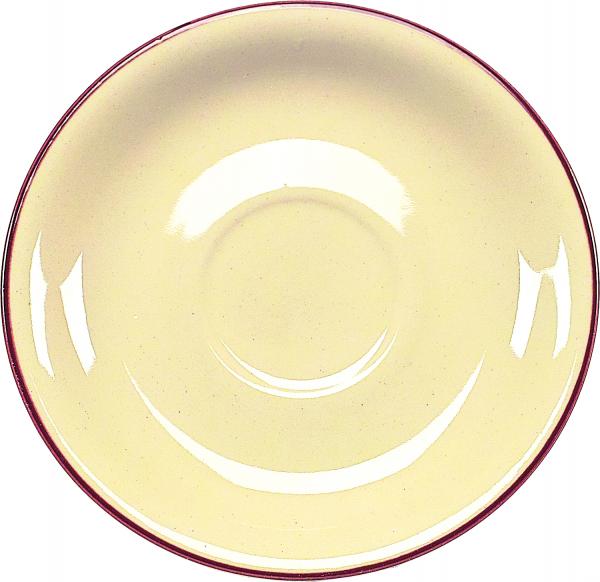 Untertasse 15 Vergissmeinnicht bordeaux