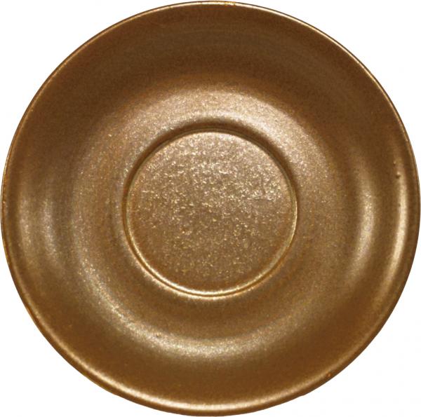 Untertasse Becher braun