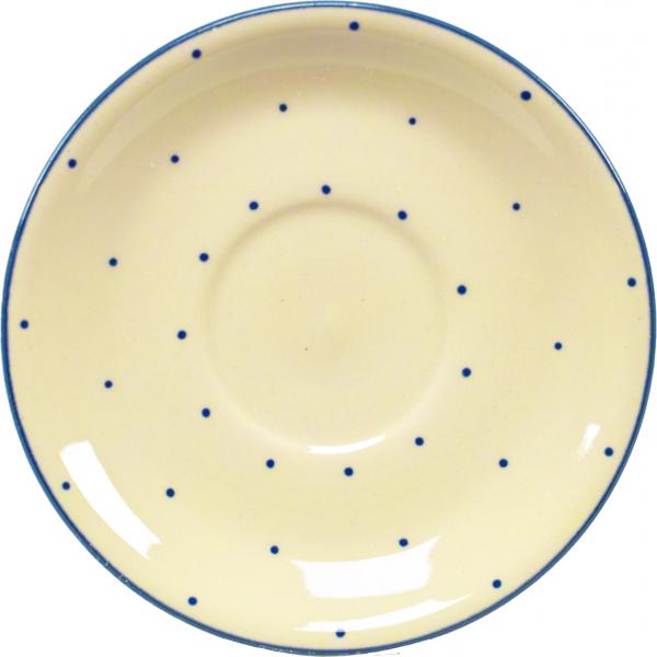 Untertasse 17 hell 1 Punkt