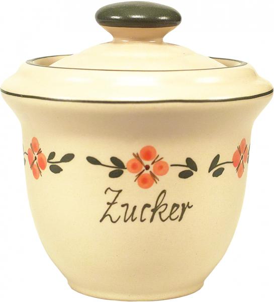 Zuckertopf Wilde Rose