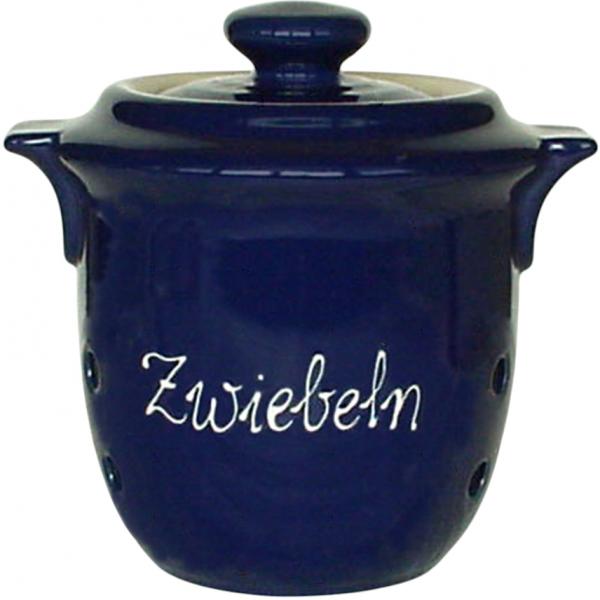 Zwiebeltopf 3,0 glänzend blau