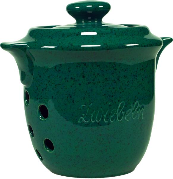 Zwiebeltopf 3,0 grün Sprenkel