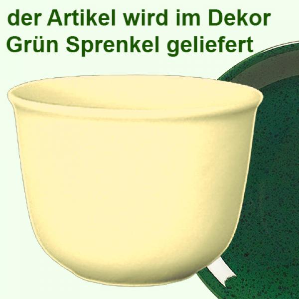 Übertopf 14 grün Sprenkel