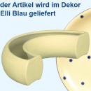 Blütenkranz Halb Elli blau