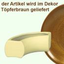 Blütenkranz Viertel braun