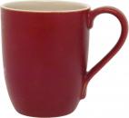 Cappuccinotasse matt bordeaux
