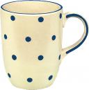 Cappuccinotasse Elli blau