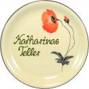 Dessert Plate 19 mit Schrift (2 Zeilen)